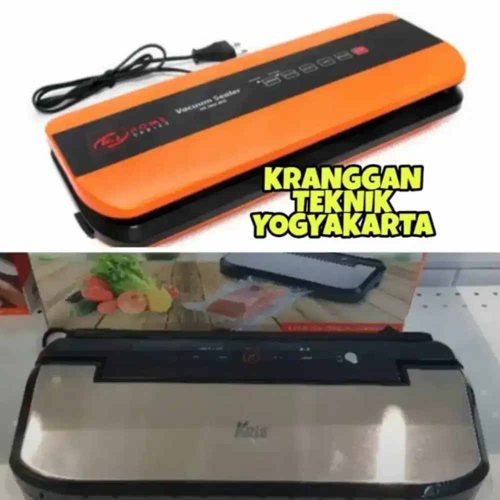 (KRANGGAN TEKNIK)vacum sealer makanan basah kering vakum pengemas