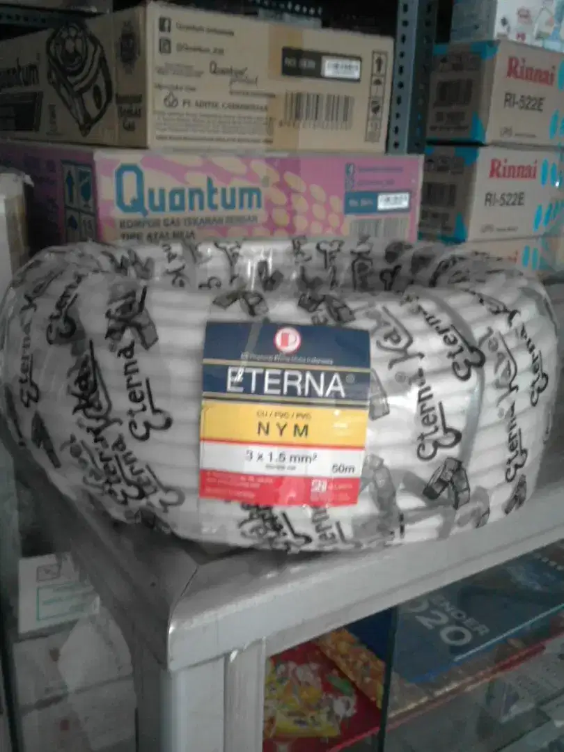 KABEL LISTRIK ETERNA NYM 3X1.5X50MTR