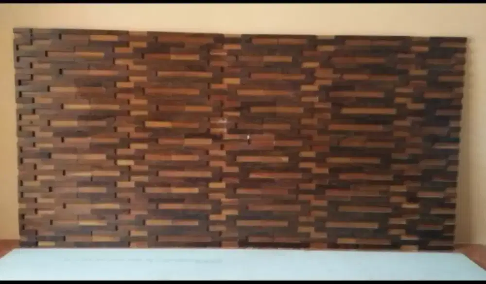 Obral: Hiasan dinding/ Flooring , jati tua kualitas export1,20×2,40