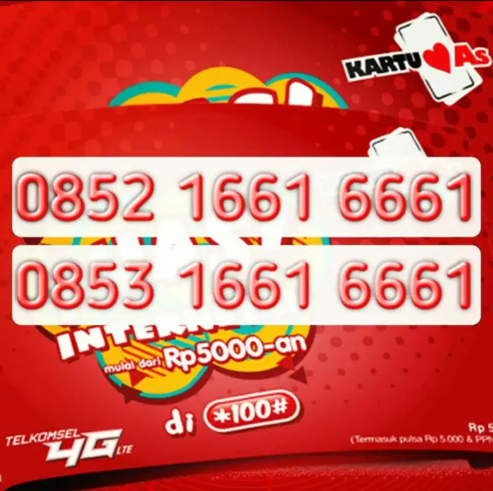 NOMOR - 1661 666 1 - CANTIK - PERDANA AS COUPLE SEPASANG