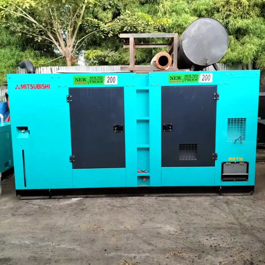 Genset Mitsubishi 200kva type 6D22 DITA