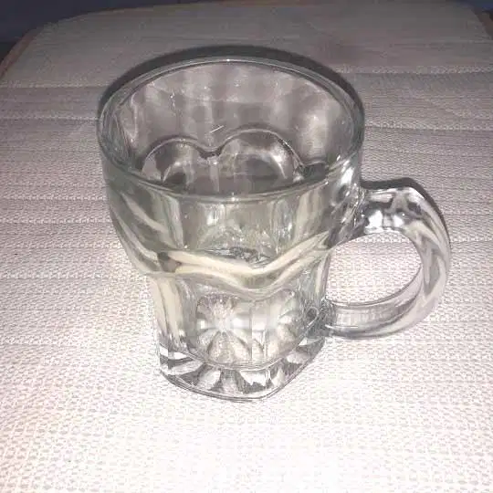 gelas bahan kaca tebal cocok untuk rumah tangga / depot / resto dll