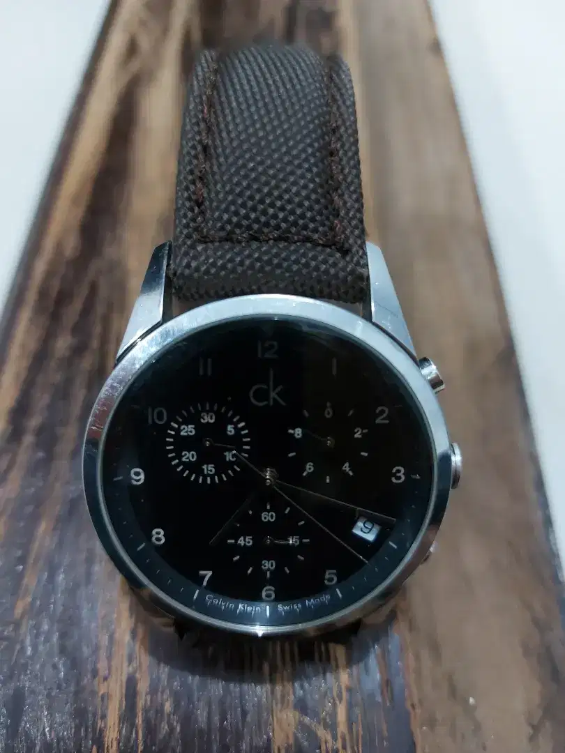 Jam Tangan Calvin Klein Swiss Quart Chronograph