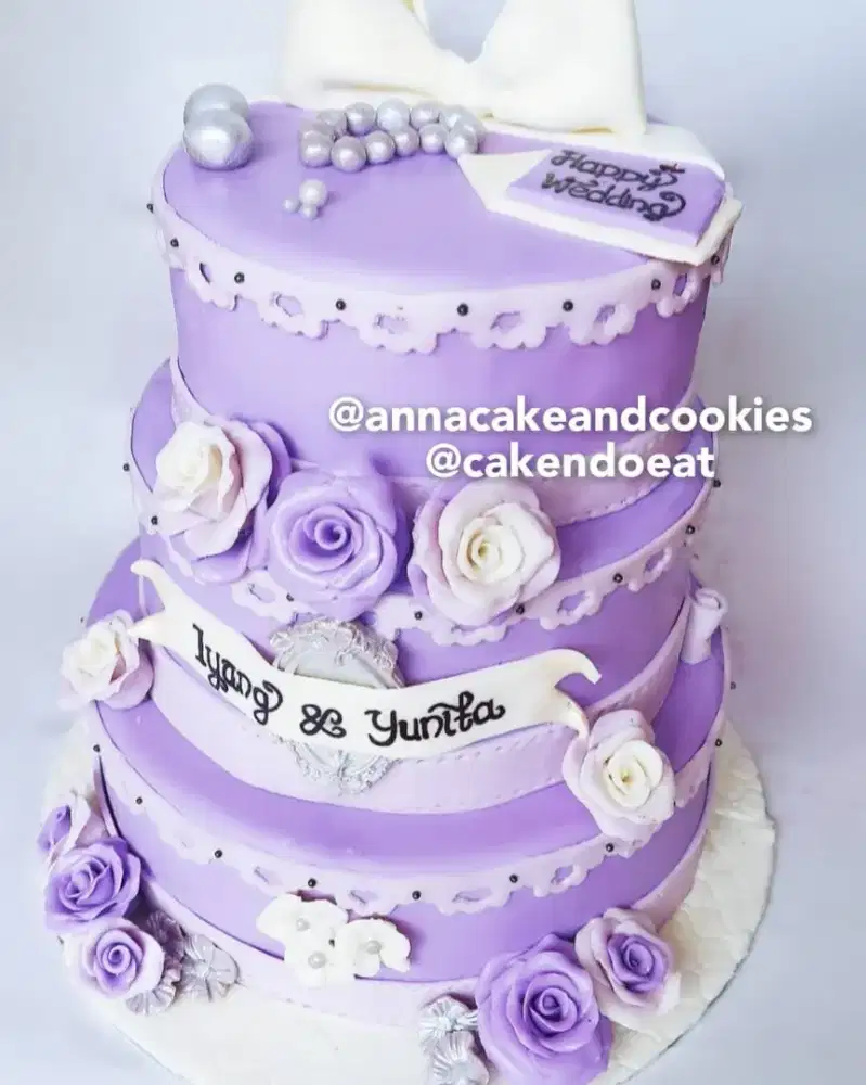 Kue pengantin cake wedding bandung