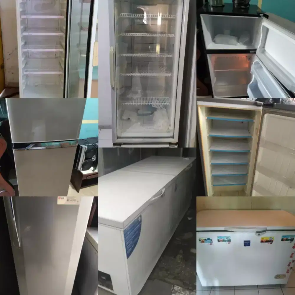 Kami beli kulkas dan freezer bekas anda