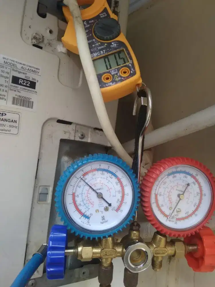 Service ac ,chiler,showcase,dan mesin pendingin lainya