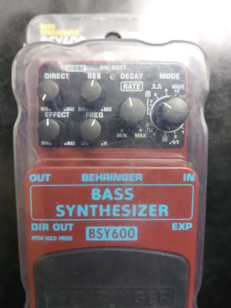 Effect Pedal Bass Behringer
