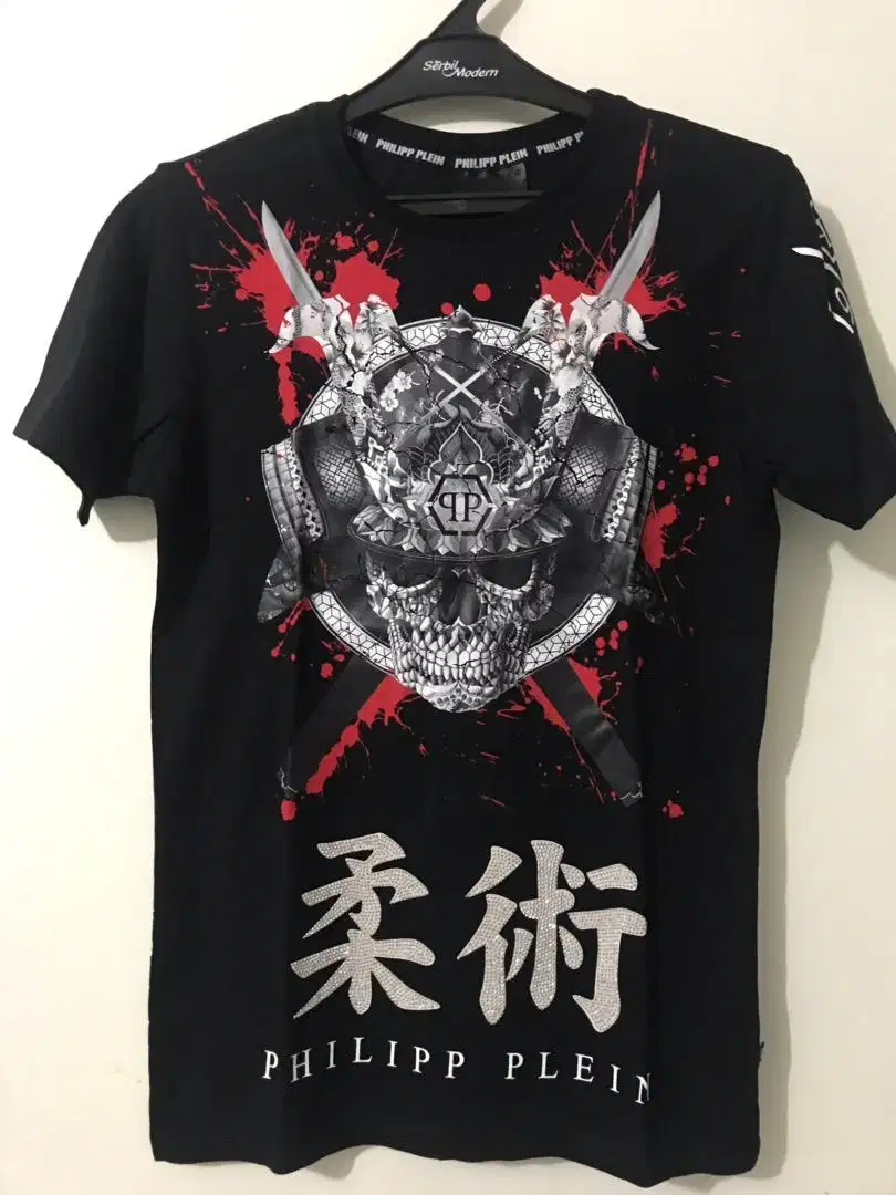 Philipp Plein Tshirt Black Nego