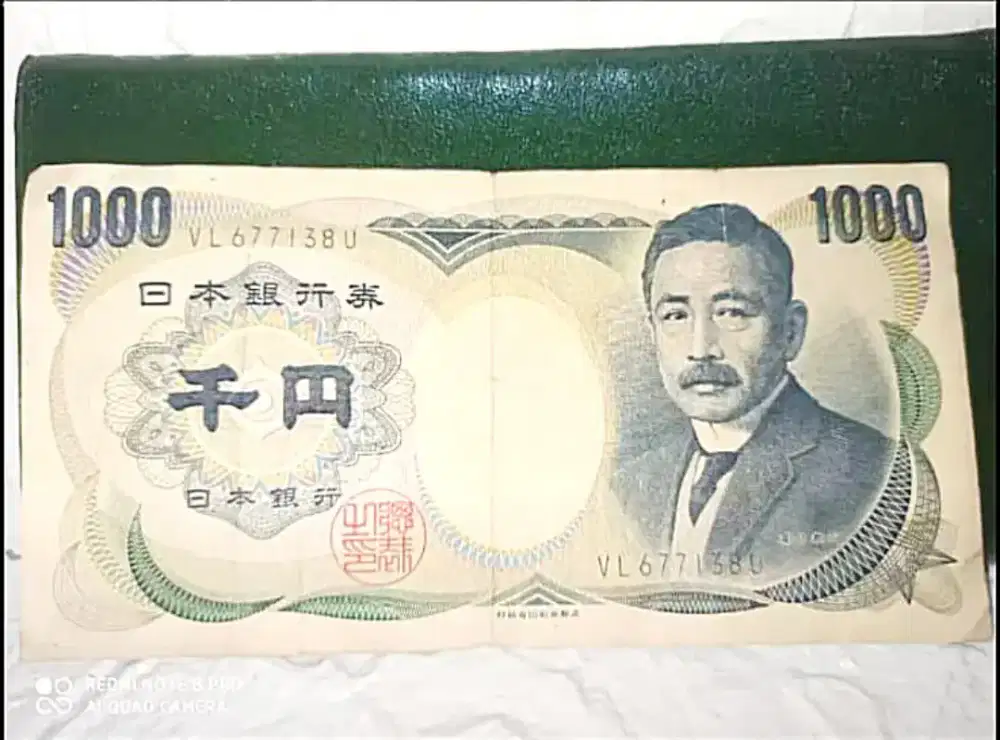 Uang kuno 1000 yen jepang koleksi