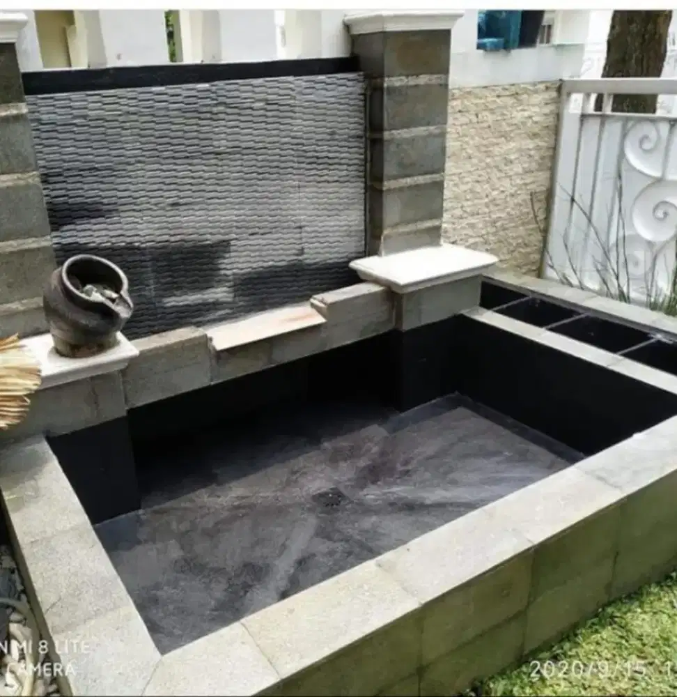 Kolam filter koi tukang kolam