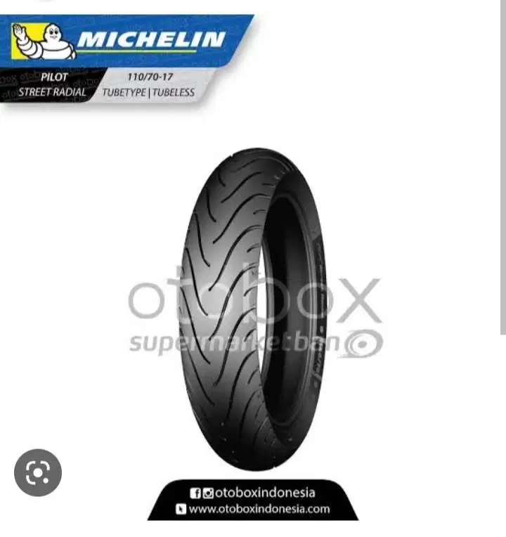 Ban luar Michelin Pilot Street Radial 110/70-17