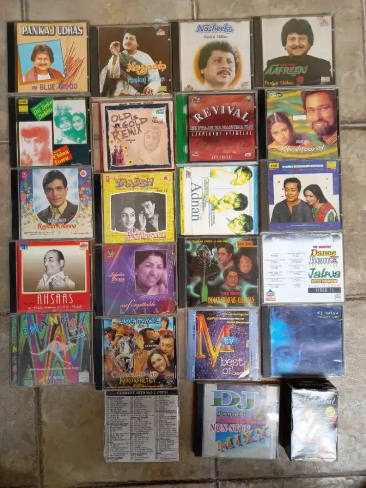 Cd  Lagu2 india asli pilihan and campur  original  nego ambil semua