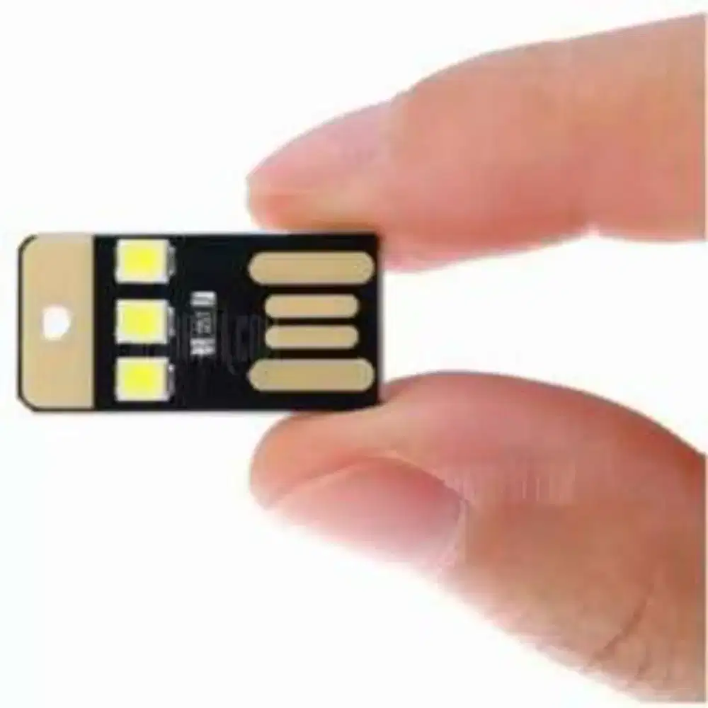 led usb tipis 3 mata  (stok banyak)