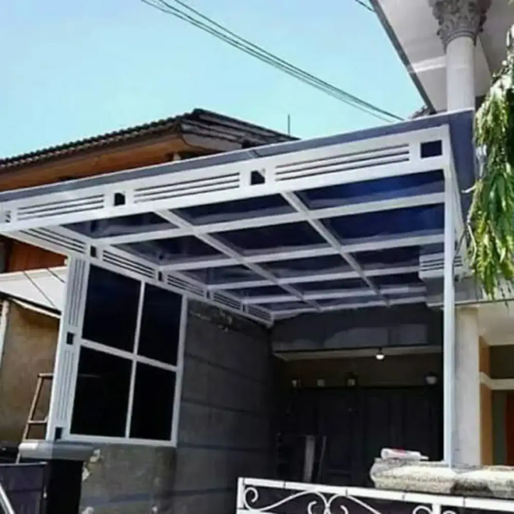 Kanopi galvanis atap spandek