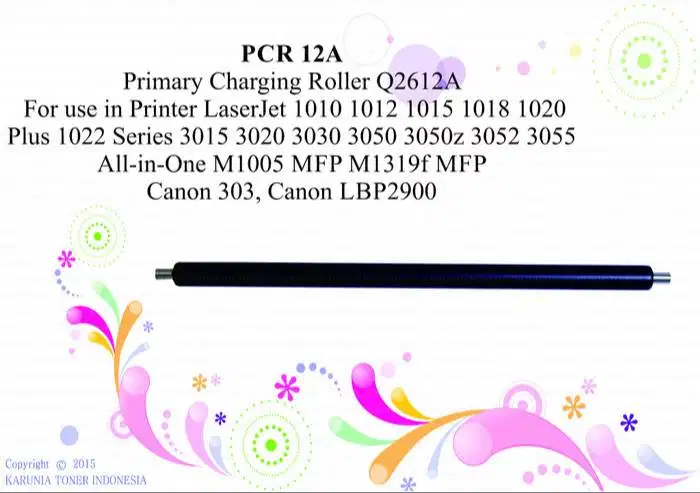 PCR 12A Q2612A for use in Lj 1010 1020 CANON303 CANON L Berkualitas