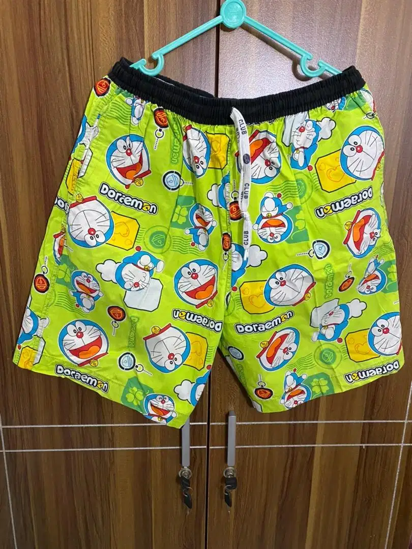 Celana Green Doraemon