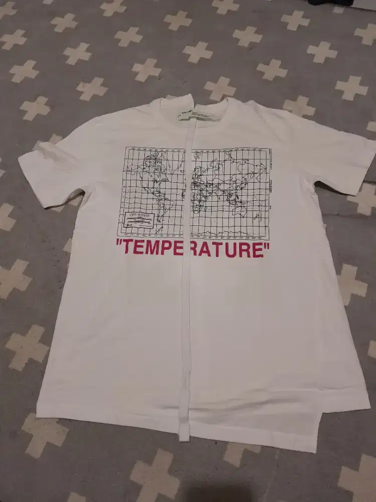 OFF WHITE T-Shirt Map series Original
