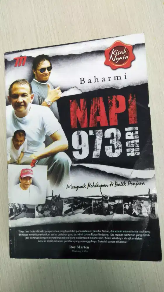 Di Jual Buku Napi 973 Hari Original