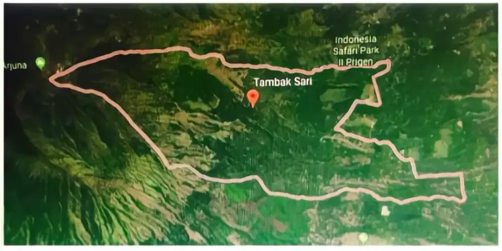 DIJUAL CEPAT!!! LAHAN DI LERENG GUNUNG ARJUNA