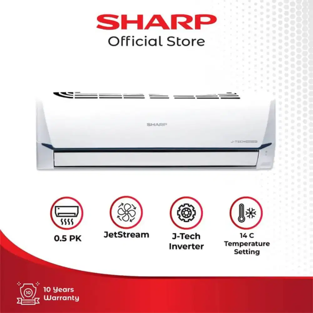 sharp ac inverter 1 2 pk