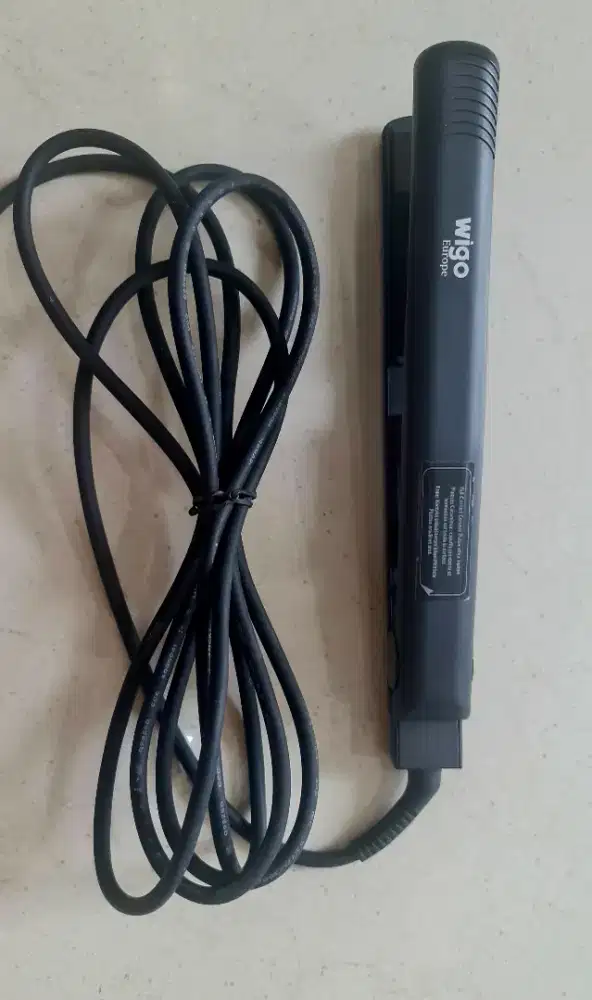 Catok Catokan rambut wego paris europe eropa hair stylist straightener