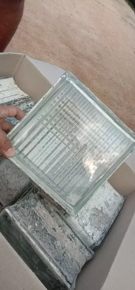 Glas blok kaca 20×20