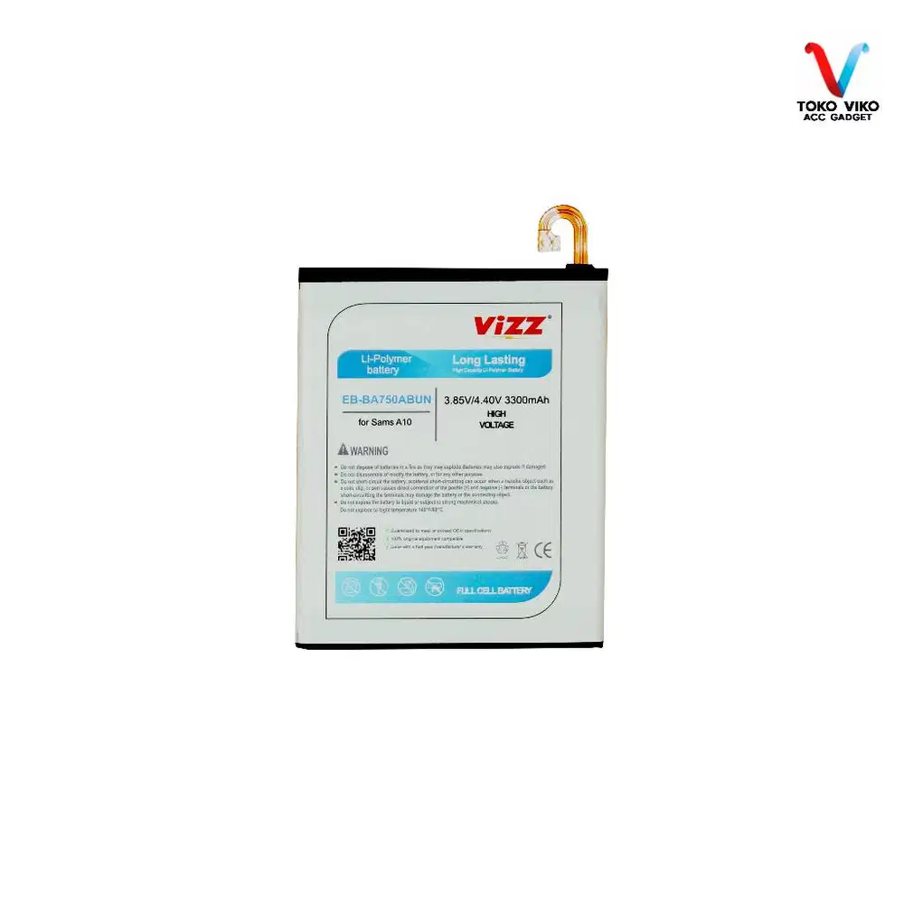 Vizz Samsung EB-BA750ABUN A10/M10/A7 2018 Baterai Original