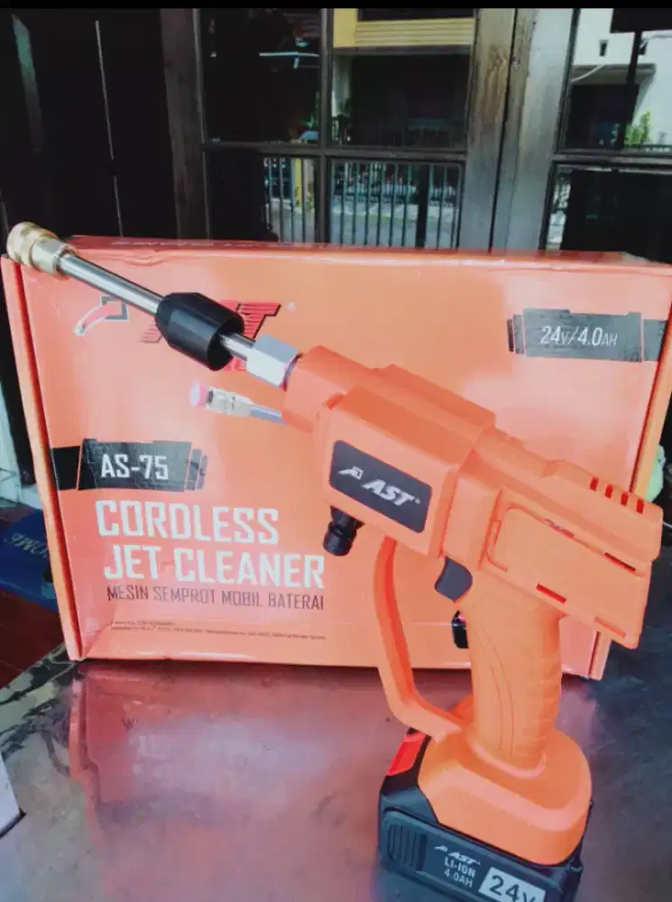 (rumah teknik jogja) mesin jet cleaner cordless