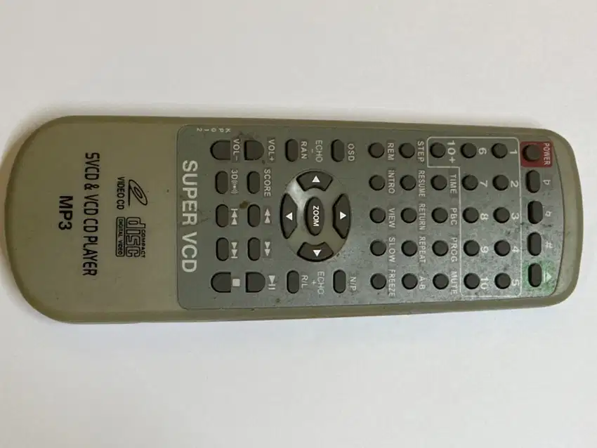 Remote untuk Svcs & Vcd CD Player