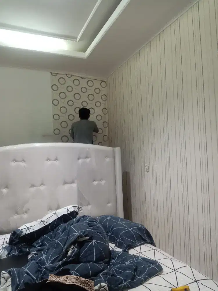 Menerima jasa pasang wallpaper dinding