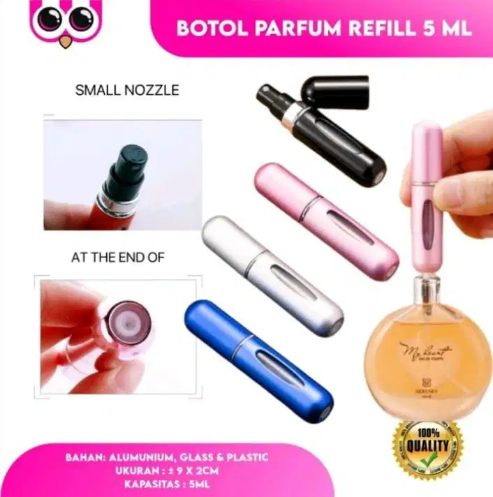 Botol Parfume Portable Mini Travel 5ml