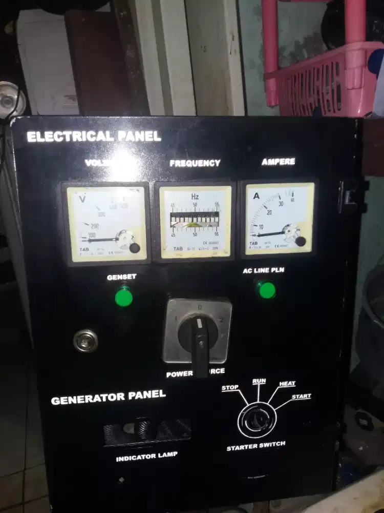 Panel kontrol genset 20-50KVA