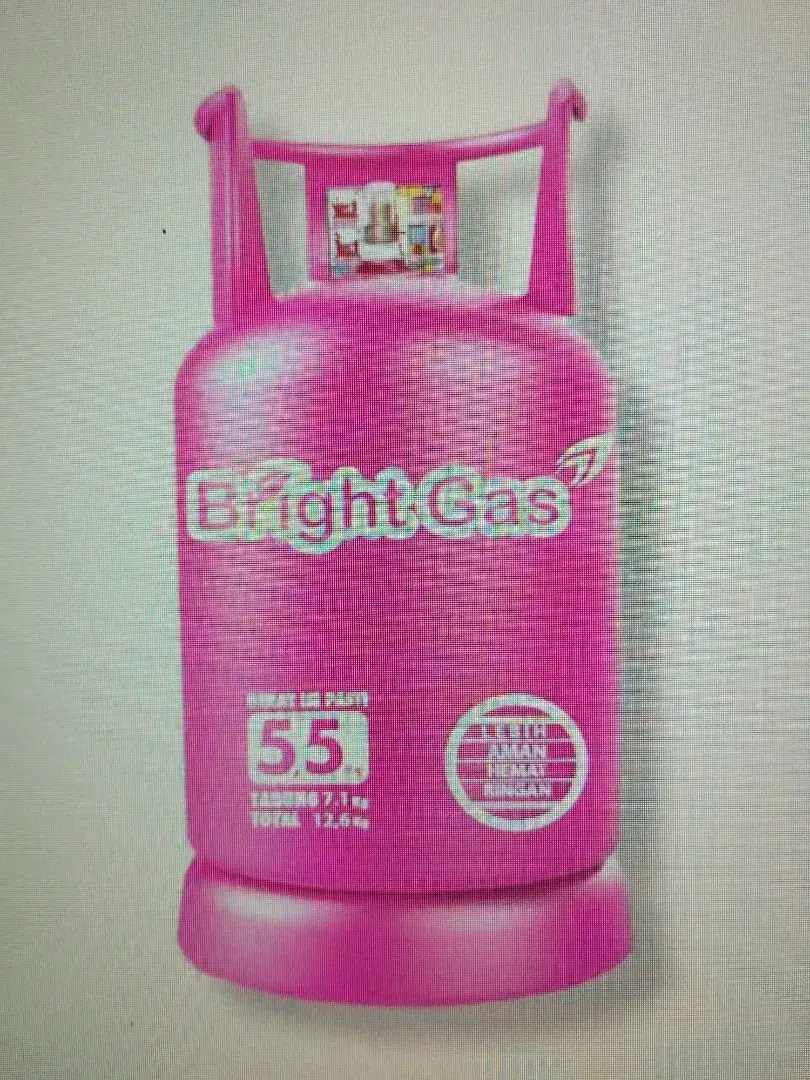 Tersedia Ready TABUNG BRIGHT GAS 5,5 Kg ISI PENUH SEGEL DIANTARKAN