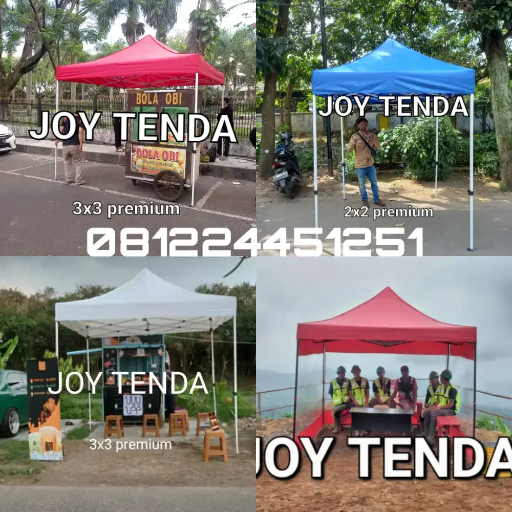 Tenda lipat jual sewa murmer matic