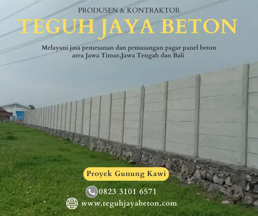 Pagar Beton Termurah
