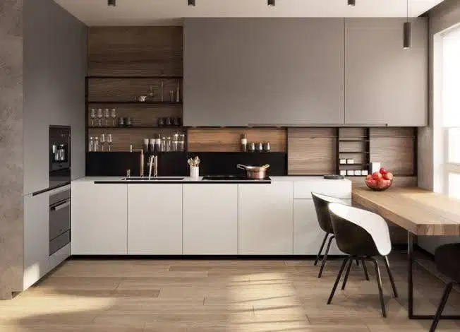 Kitchen set dapur, kitchen set cafe, upgrade furniture dapur modern