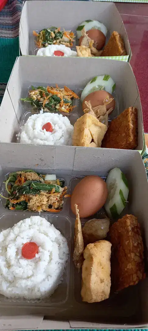 Nasi Box Bancakan.