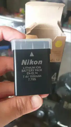 Baterai Kamera Nikon EN-EL14 Batre Lithium