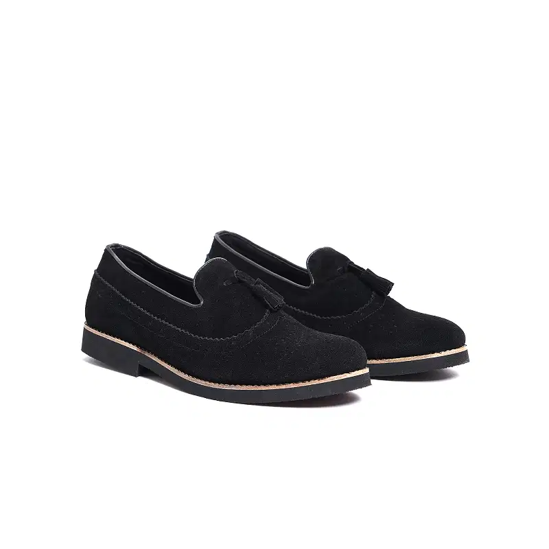 Sepatu Loafer Pria Original Jack Piere Black TotoSuryo x Jack Footwear