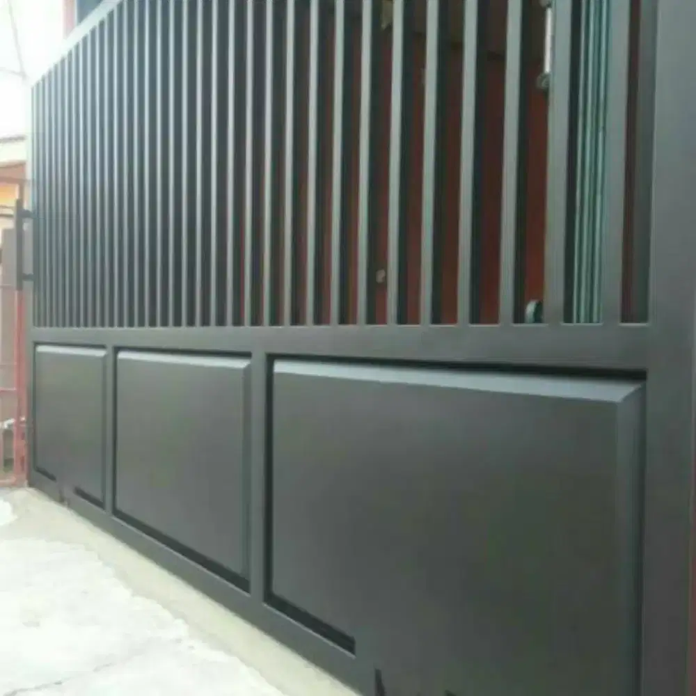 Pagar besi minimalis