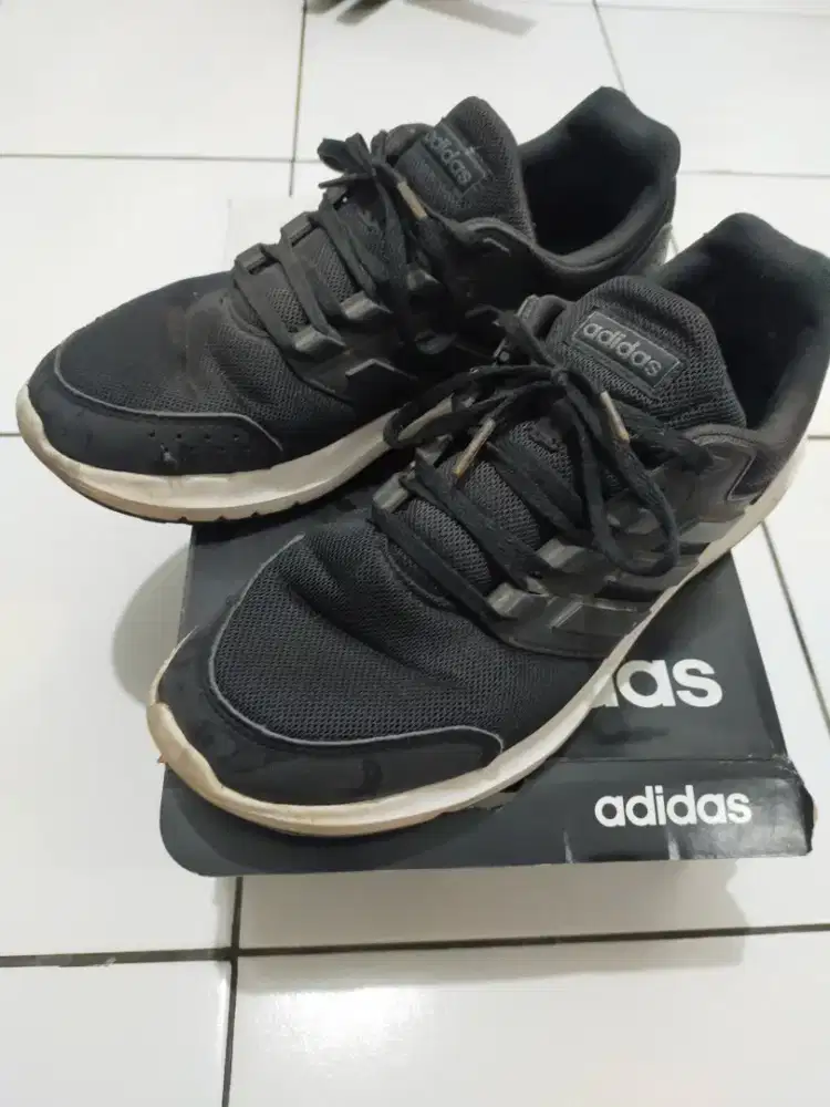 Sepatu adidas galaxy 4 hitam size 43