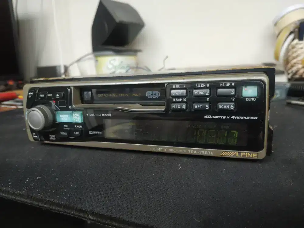 Tape radio alpine ainet 7563