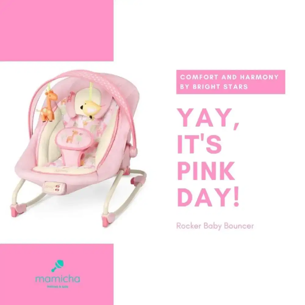 Baby bouncer bright stars
