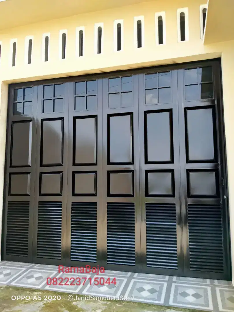 Pintu baja sleding