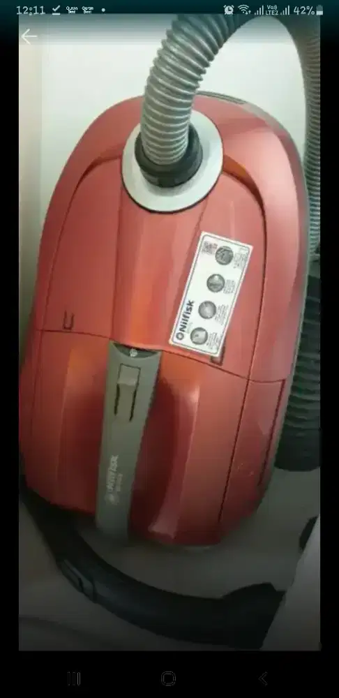 Vacuum cleaner nilfisk