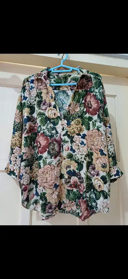 Blouse Flowers Zara