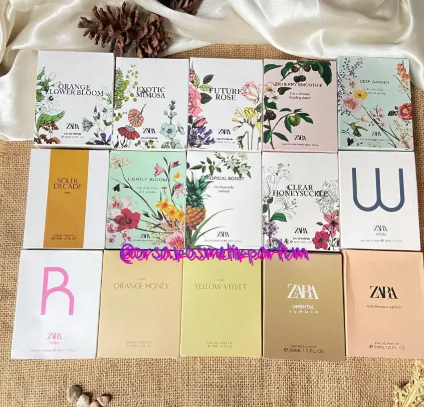 Zara Singapore 30ml lengkap