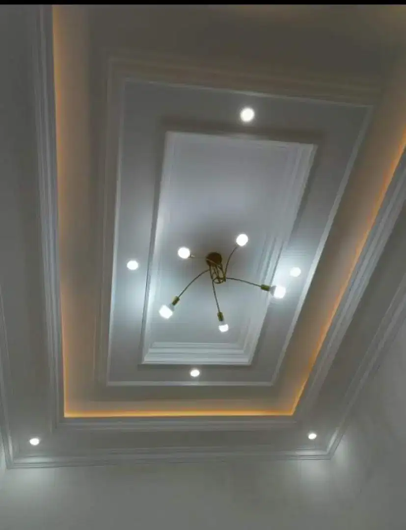 Spesialis Tukang plafond partisi Walmolding gypsum pvc murah amanah