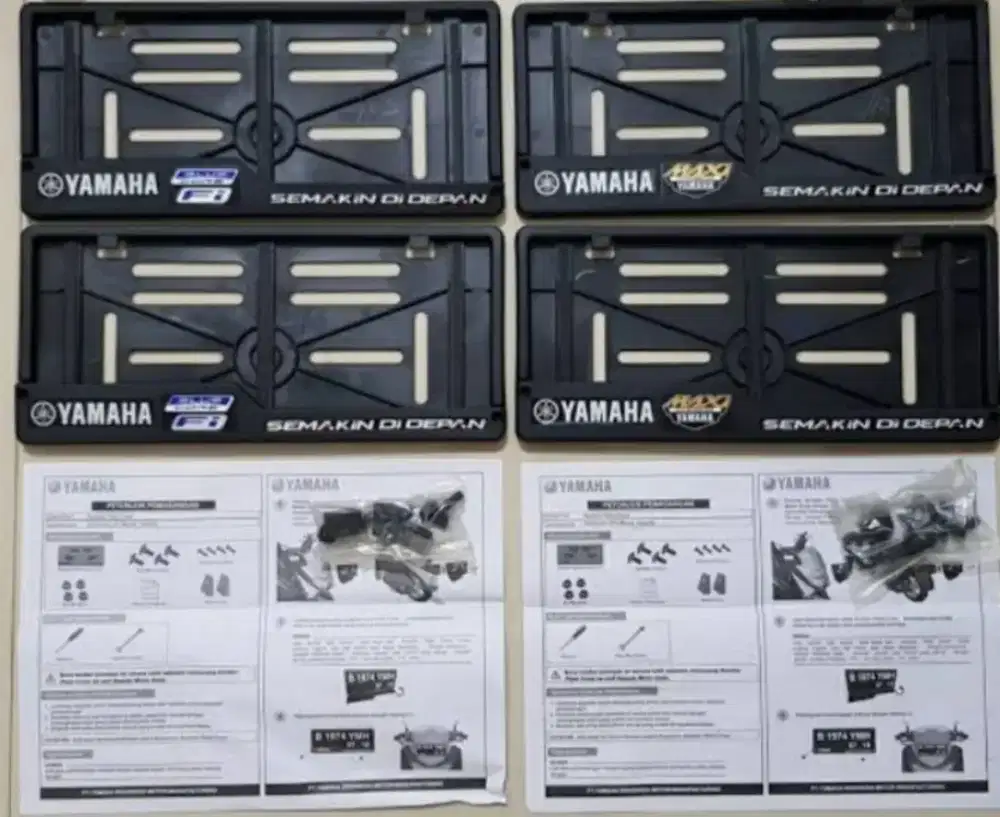 Dudukan plat nomor motor honda Yamaha