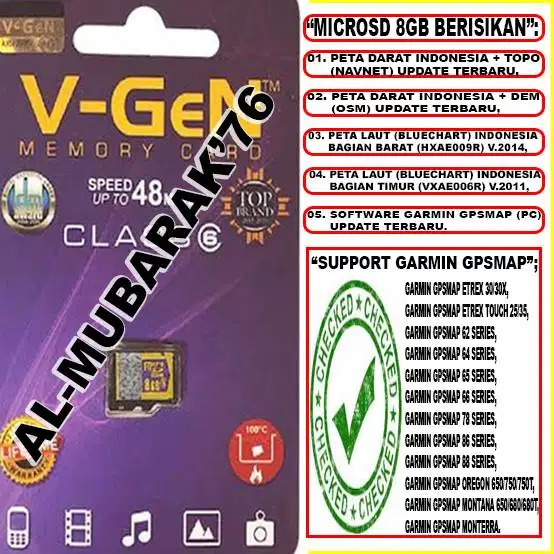 Paket Peta GPS Garmin